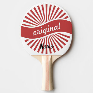 Raquette De Ping Pong Logo des signes originaux Thunder_Cove