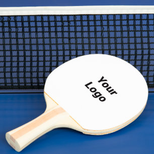 Raquette De Ping Pong Logo personnalisé simple et élégant ici société cl