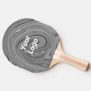 Raquette De Ping Pong Logo personnalisé simple et élégant ici société cl