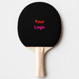 Raquette De Ping Pong Logo personnalisé simple et élégant ici société cl