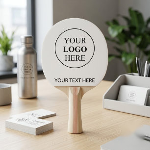 Raquette De Ping Pong Logo promotionnel personnalisé – Aucune commande m