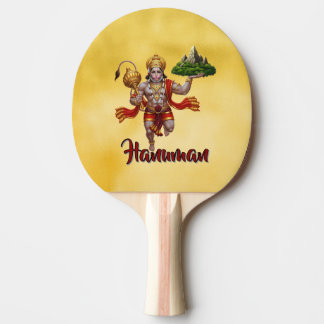 Raquette De Ping Pong Lord Hanuman Flying Lifting Mountain