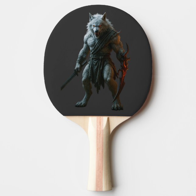 Raquette De Ping Pong Loup-garou arctique (Devant)