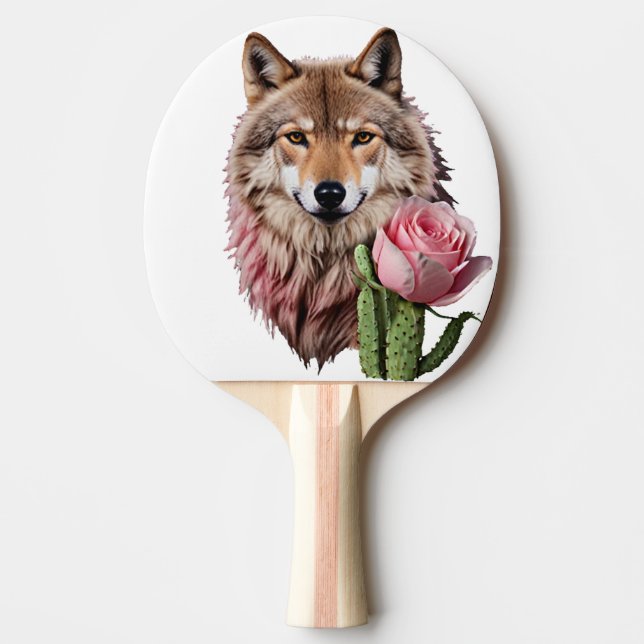 Raquette De Ping Pong Loup Un (Devant)