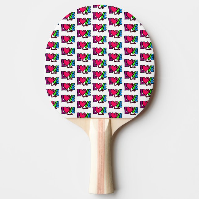 Raquette De Ping Pong Love   (Devant)