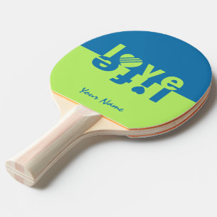 Raquette De Ping Pong LOVE LIFE paddle ping pong personnalisé