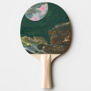 Raquette De Ping Pong "Lune Alien #5" Ping Pong Paddle
