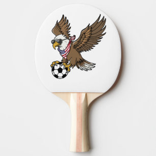 Raquette De Ping Pong Lunettes de soleil aigle de football USA cool vint