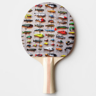 Raquette De Ping Pong Lures de pêche classique Thunder_Cove