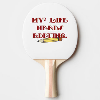 Raquette De Ping Pong Ma vie a besoin d'être modifiée
