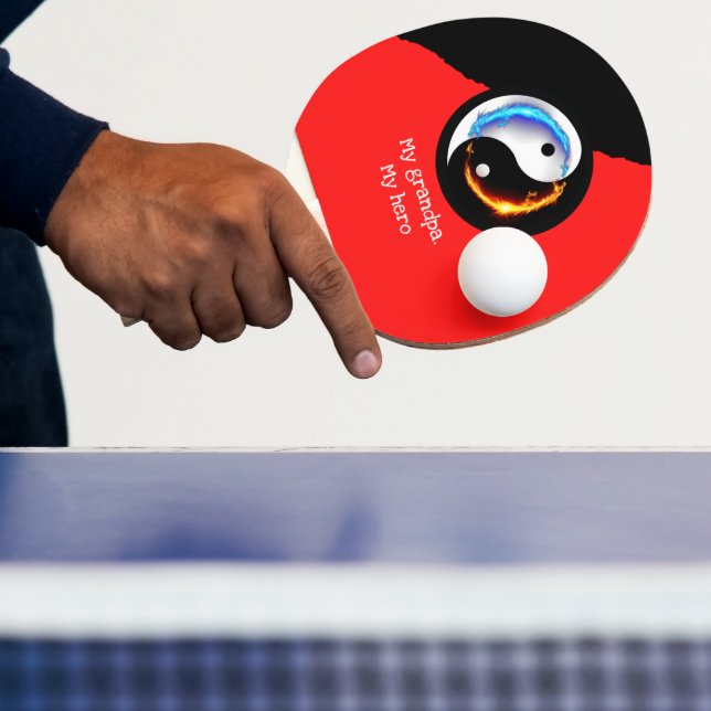 Raquette De Ping Pong Magic Dragon fantasy art (Insitu)