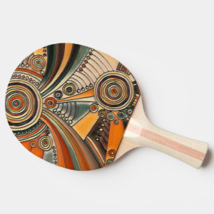 Raquette De Ping Pong Main Tirée Par EDDArt - Thoughts 1