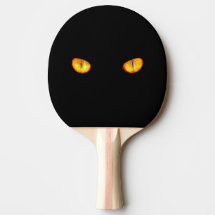 Raquette De Ping Pong Maintenant, il vous voit Chat noir