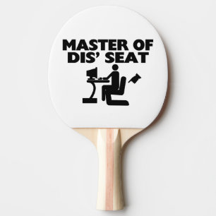 Raquette De Ping Pong Maître de l'ordinateur de Seat du DIS