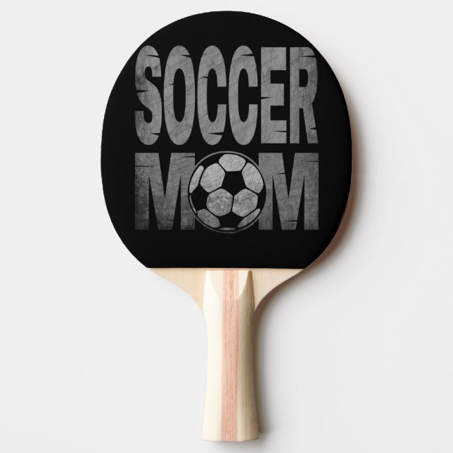 RAQUETTE DE PING PONG MAMAN FOOTBALL  (Devant)