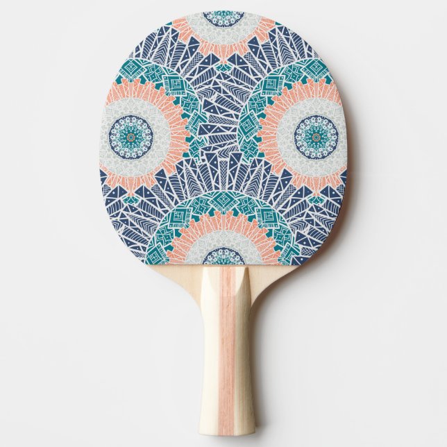 Raquette De Ping Pong Mandala Ping Pong Paddle (Devant)