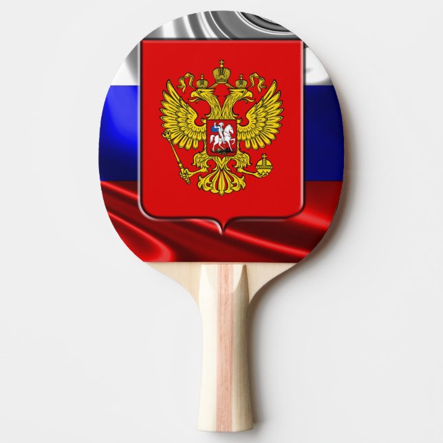 Raquette De Ping Pong Manteau des bras russe (Devant)