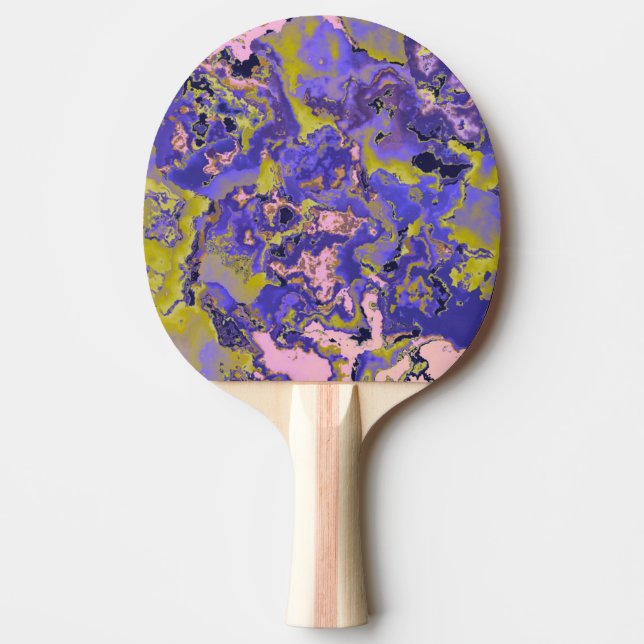 Raquette De Ping Pong Marbre Radioactif (Devant)
