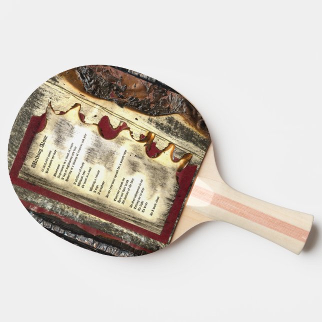 Raquette De Ping Pong Marcher seul (Côté)