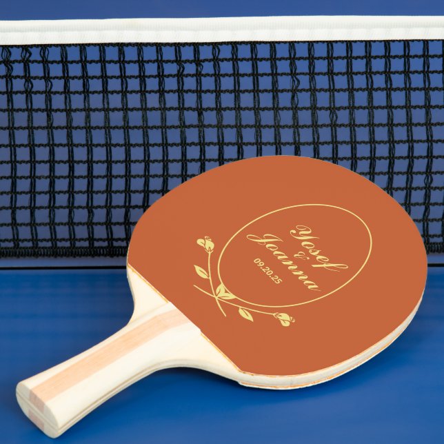 Raquette De Ping Pong Mariage Memento Ping Pong Paddle (Insitu)