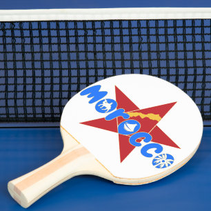 Raquette De Ping Pong Maroc ; héritage à chérir avec fierté