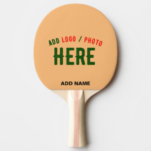 RAQUETTE DE PING PONG MARQUE VÉRIFIÉE ORANGE PERSONNALISÉE ET MODERNE