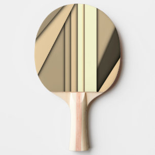 Raquette De Ping Pong Marron monochrome moderne