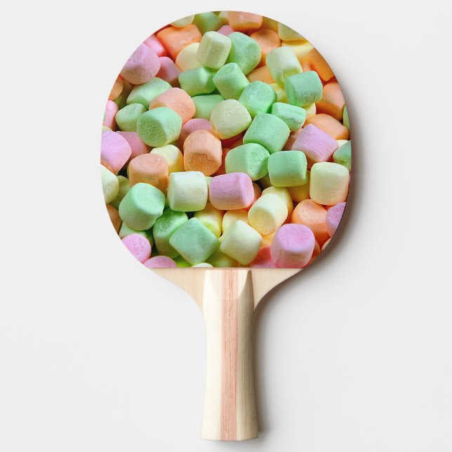 Raquette De Ping Pong Marshmallows miniatures (Devant)
