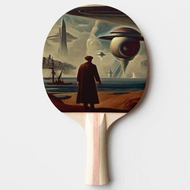 Raquette De Ping Pong Master danois SF (1) (Devant)