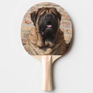 Raquette De Ping Pong Mastiff dogue anglais fête des pères