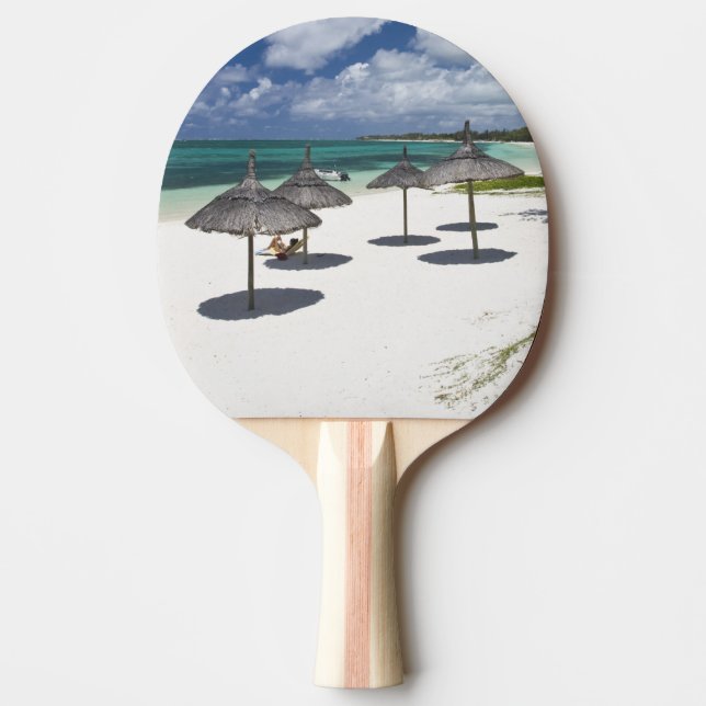 Raquette De Ping Pong Maurice, Maurice oriental, Belle Mare, (Devant)