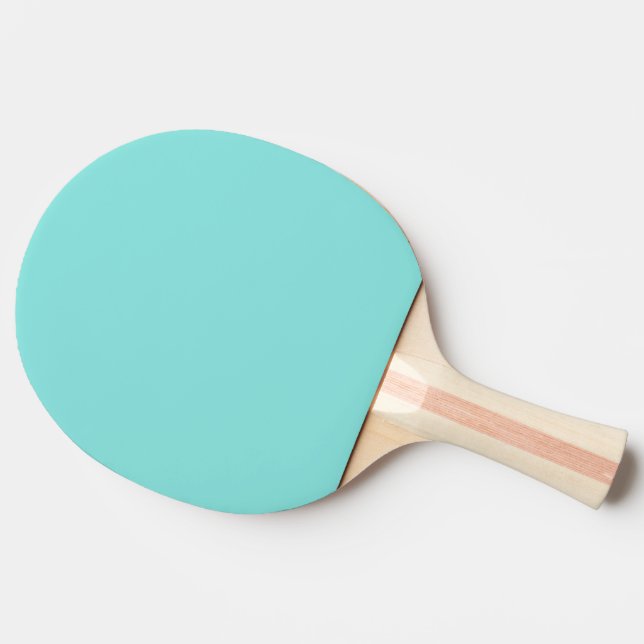 Raquette De Ping Pong Mauvaise couleur turquoise turquoise (Côté)