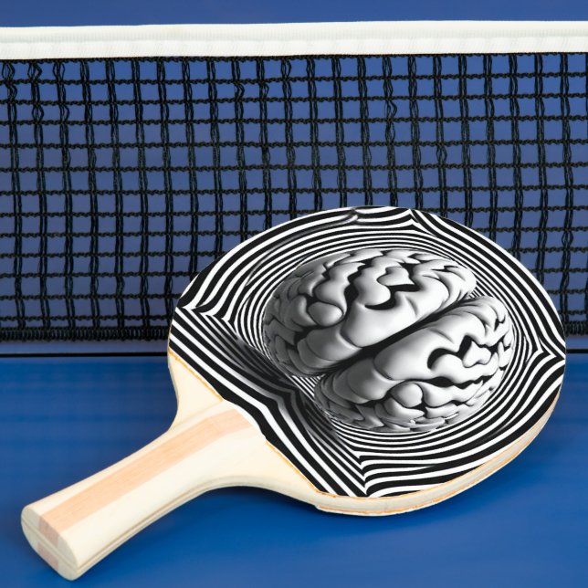 Raquette De Ping Pong Maze d'esprit hypnotique (Insitu)
