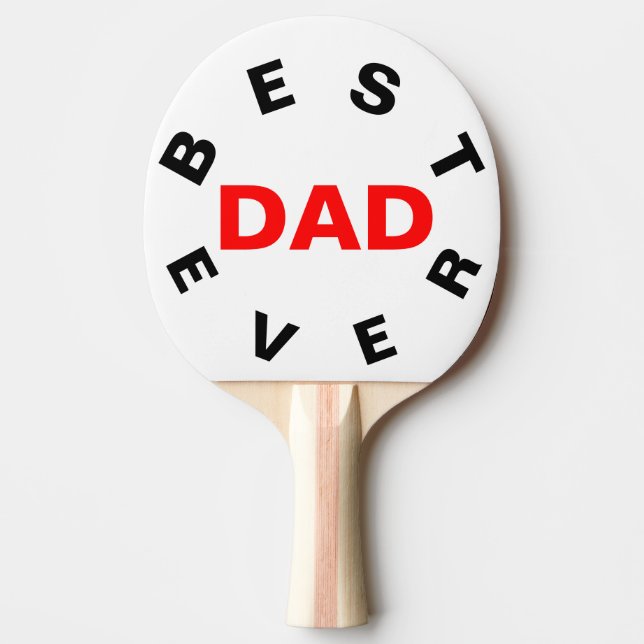 Raquette De Ping Pong Meilleur DAD jamais (Devant)
