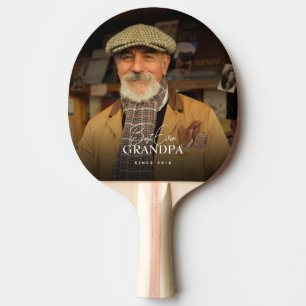 Raquette De Ping Pong Meilleur Grand-Père Depuis 20XX Simple Élégant Pho