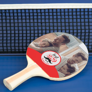 Raquette De Ping Pong Meilleur Papa de Tous les Temps Cadeau Personnalis