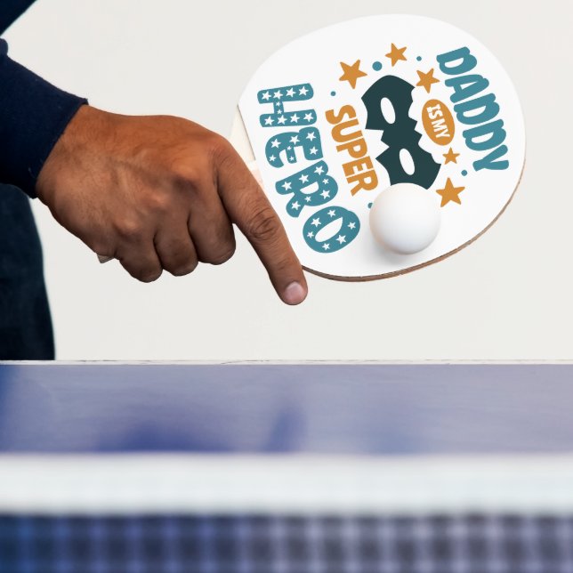 Raquette De Ping Pong Meilleur papa jamais (Insitu)