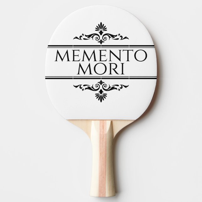 Raquette De Ping Pong Memento Mori (Devant)