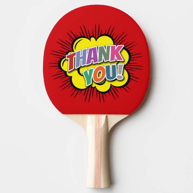 Raquette De Ping Pong Merci (Devant)