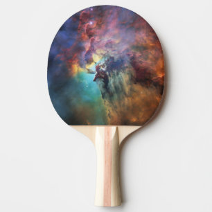 Raquette De Ping Pong Mers tempétueuses de la lagune Nebula à Sagittariu