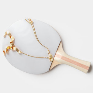 Raquette De Ping Pong Mettez à niveau votre jeu avec Aquarelle dorée