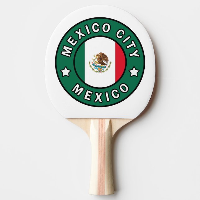 Raquette De Ping Pong Mexico City Mexico (Devant)