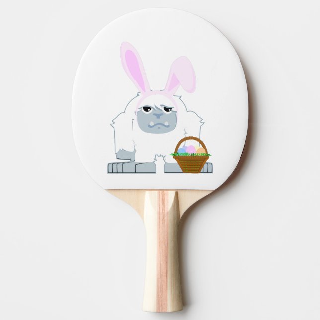 Raquette De Ping Pong mignon Pâques Yeti (Devant)