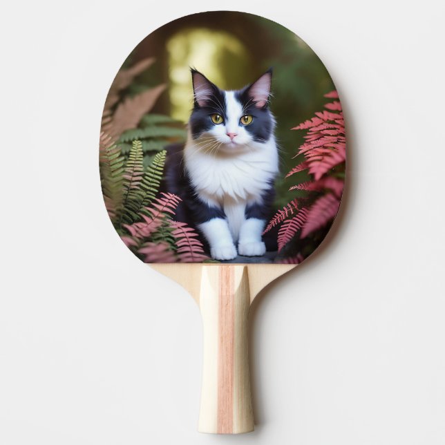 Raquette De Ping Pong Milly Le Chat De Ragdoll, Ping Pong Paddle (Devant)