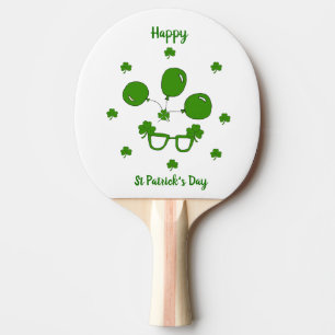 Raquette De Ping Pong Mini Mignonne Bonne St Patrick Joyeuse Journée