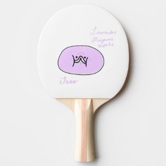 Raquette De Ping Pong Mochi Mignon Serpent à Nez Retroussé Mochi Drôle d