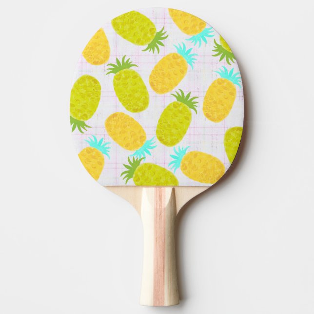 Raquette De Ping Pong Modèle de Ferme aux Ananas de l'Océan (Devant)