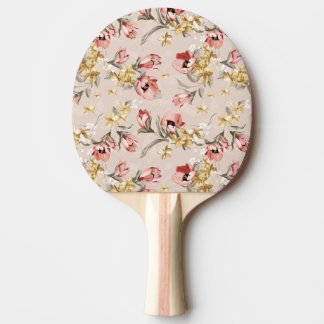 Raquette De Ping Pong Modèle floral Elegance Abstrait 3