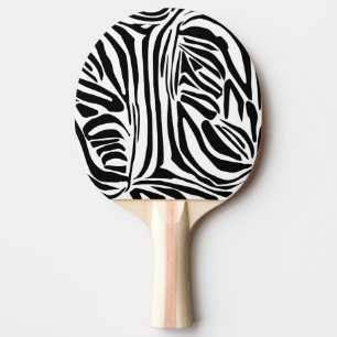 Raquette De Ping Pong Modèle Zèbre
