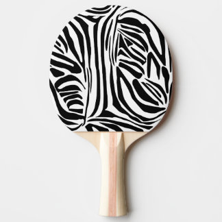 Raquette De Ping Pong Modèle Zèbre
